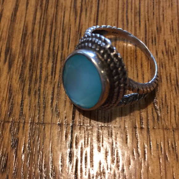 Sterling Turquoise Ring - Picture 4 of 4